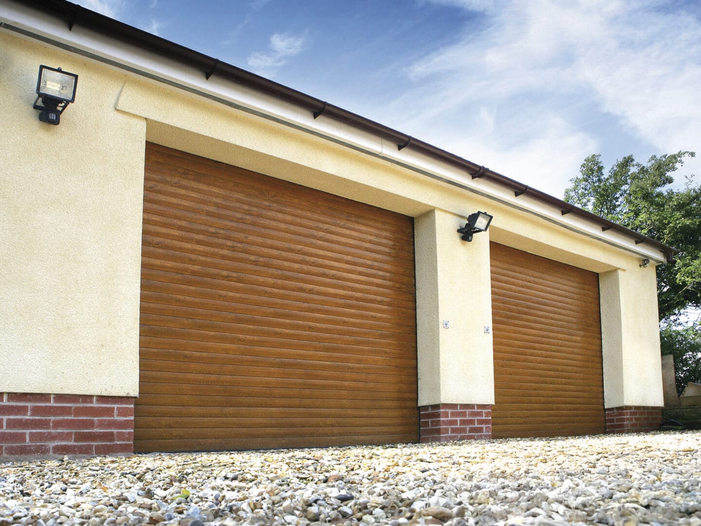 Roller garage Doors